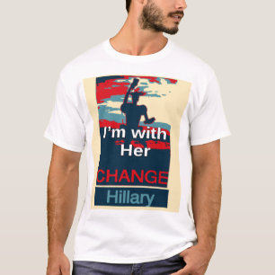 T-shirt Créez votre propre changement coloré Je suis avec 