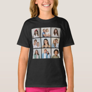 T-shirt Créez votre propre collage de 9 photos