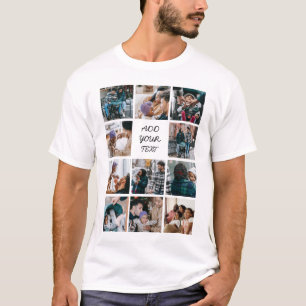 T-shirt Créez votre propre collection de photos