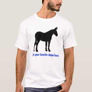 T-shirt Créez votre propre conception de mule