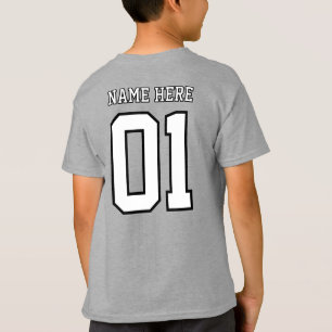 T-shirt CRÉEZ-VOTRE-PROPRE Conception personnalisée DIY Nu