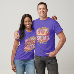 T-shirt Créez votre propre équipe d'enseignants colorés