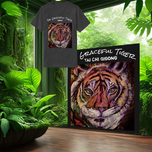 T-shirt Créez Votre Propre Exercice Tai Chi Graceful Tiger