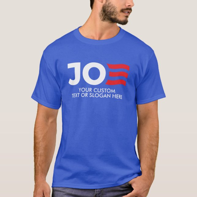 T-shirt Créez votre propre Joe Biden 2024 (Devant)
