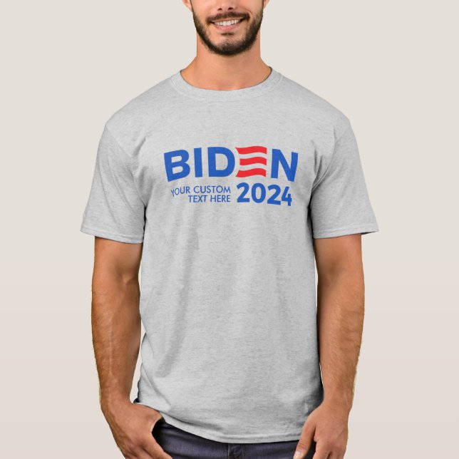 T-shirt Créez votre propre Joe Biden 2024 (Devant)