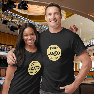 T-shirt Créez Votre Propre Logo Simple d'Entreprise Employ