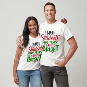 T-shirt Créez votre propre Mes étudiants sont Joyeux et br