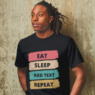 T-shirt Créez votre propre mode de veille alimentaire pers