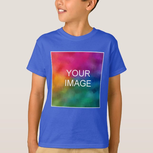 T-shirt Créez votre propre Modèle royal profond (Devant)