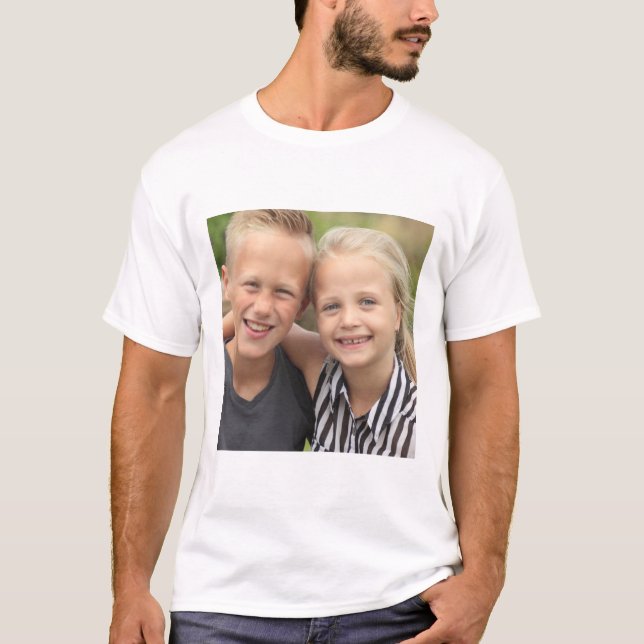 T-shirt Créez votre propre photo (Devant)