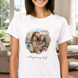 T-shirt Créez Votre Propre Photo Personnalisée