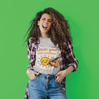 T-shirt Créez Votre Propre Soleil