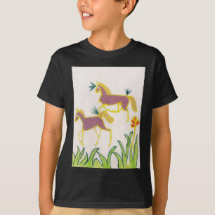 T-shirt Créez votre propre Unicorne Flora Power Cute Aesth
