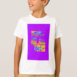 T-shirt Créez votre propre USA Hope Nous sommes forts ense