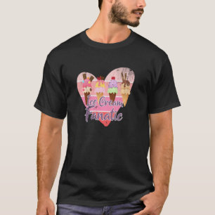 T-shirt Crème de glace Fanatique Smooth Custode sucré Gela