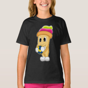 T-shirt Crème de glace Handball player Handball