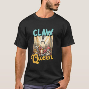 T-shirt Crème de machine de griffe gaine de la reine à lon