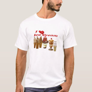 T-shirt Crème glacée