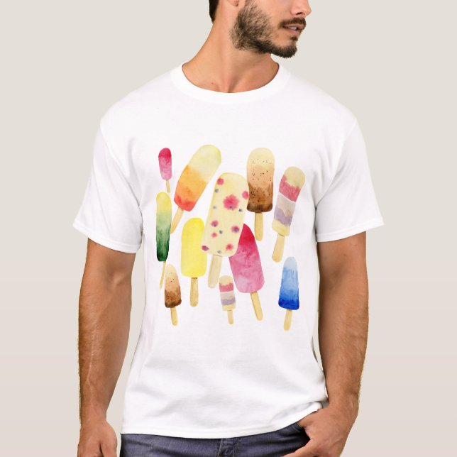 T-shirt Crème glacée (Devant)
