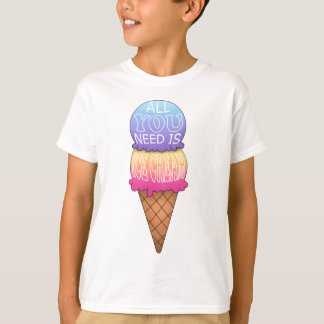 T-shirt Crème glacée