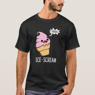 T-shirt Crème glacée amusante Crème glacée Cone Pun Dark B