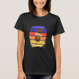 T-shirt Crème glacée Crème de vacances été Popsicle Crème