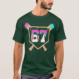 T-shirt Crème glacée de baseball goutte à goutte Numéro 67