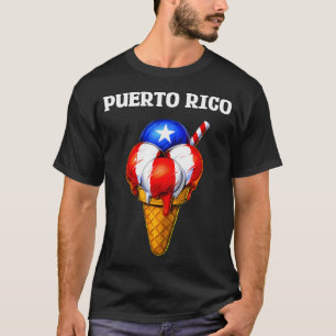 T-shirt Crème glacée de Porto Rico