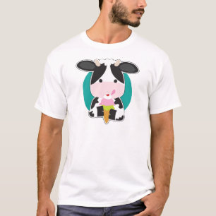 T-shirt Crème glacée de vache