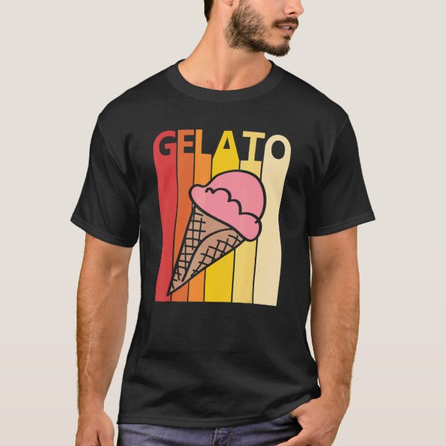 T-shirt Crème glacée Gelato (Devant)