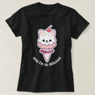 T-shirt Crème glacée mignonne de Kitty