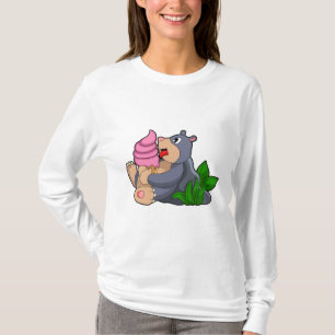 T-shirt Crème glacée Mole avec gaufre