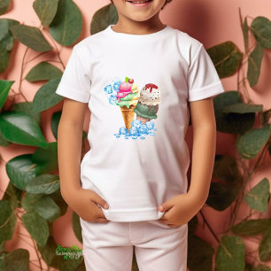 T-shirt crème glglace