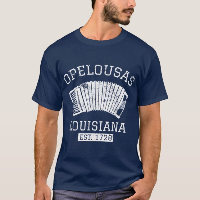 T-shirt Créole Cajun Opelousas (Devant)