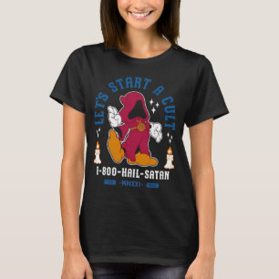 T-shirt Créons un culte Vintage dessin animé Occulte Salut