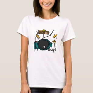 T-shirt Crêpe pour le tambour réglé - la chemise des