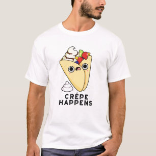 T-shirt Crepe se passe amusant jeu de nourriture