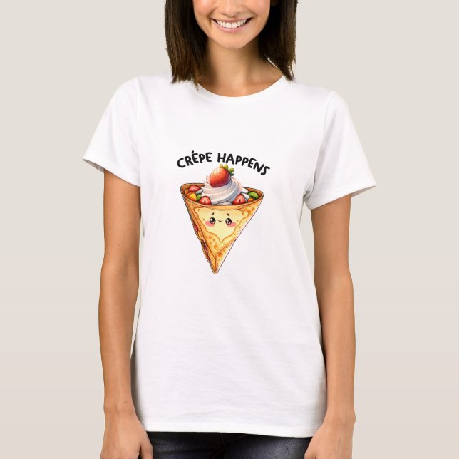 T-shirt Crepe se produit (Devant)