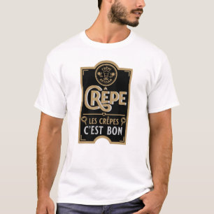 T-shirt Crepes françaises