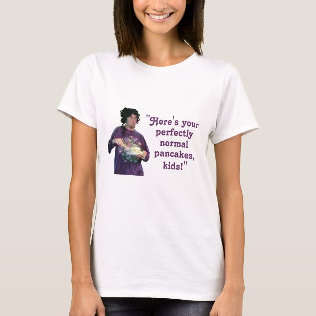 T-shirt "Crêpes parfaitement normales" (Devant)
