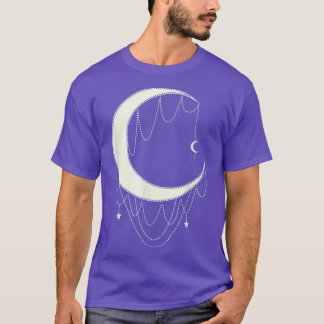 T-shirt Crescent Moon Sickle Witch Magic 484