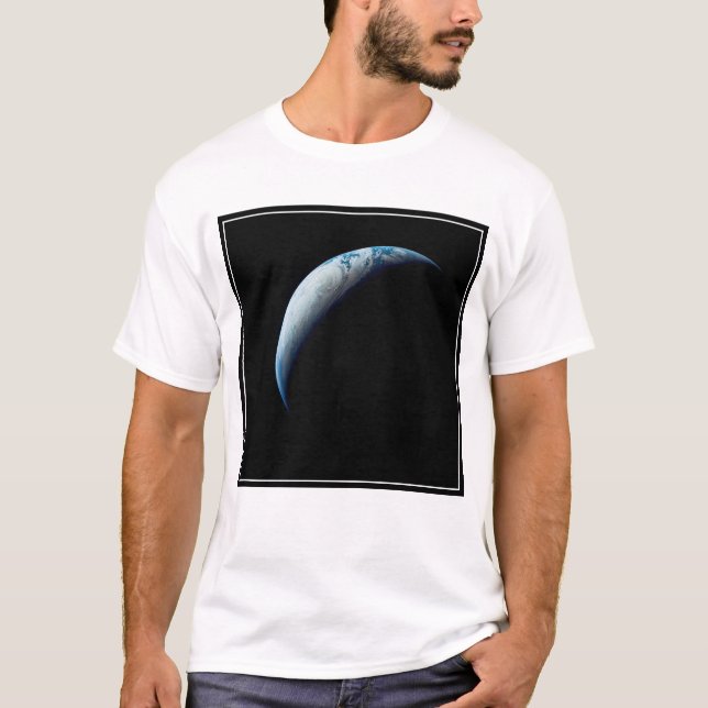 T-shirt Crescent Terre De La Mission Apollo 4. 2 (Devant)