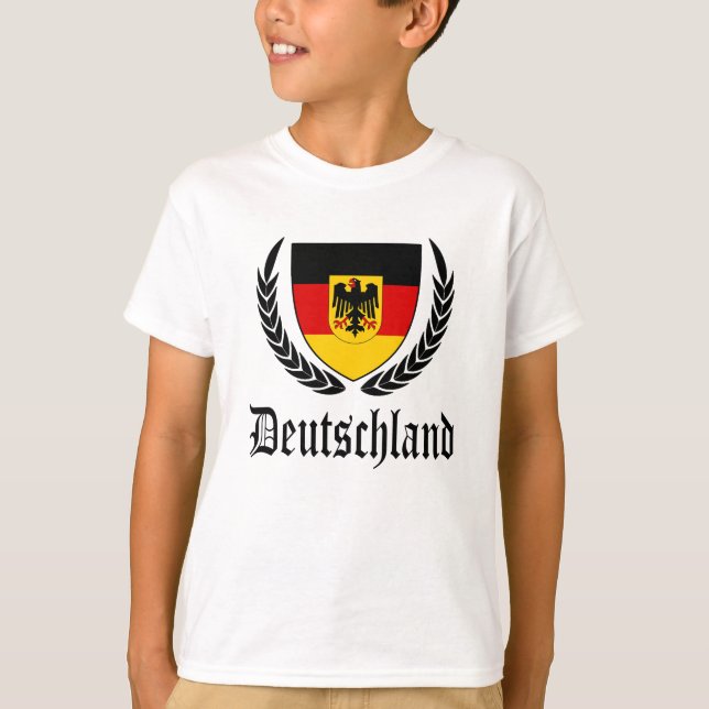T-shirt Crest de Deutschland (Devant)