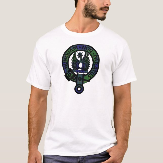 T-shirt Crest Johnstone (Devant)