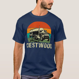 T-shirt Crestwood Kentucky KY Tourisme Semi coincé sur