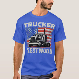 T-shirt Crestwood Kentucky KY Tourisme Semi coincé sur _16