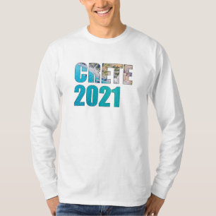 T-shirt Crète 2021 Plage Grèce Vacances