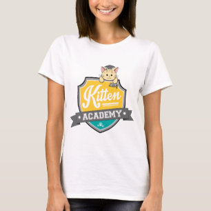 T-shirt Crête d'académie de chaton