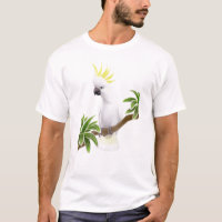 T-shirt crêté de cacatoès de soufre