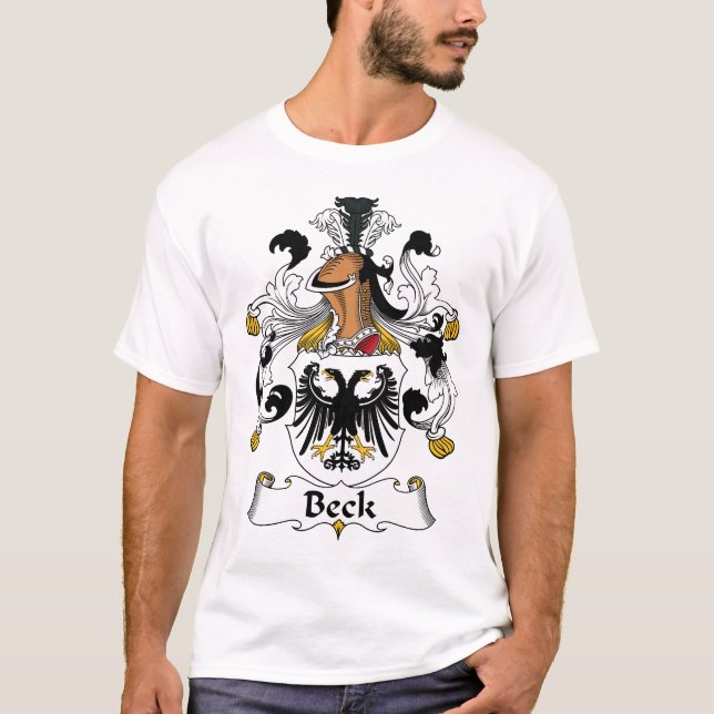 T-shirt Crête de famille de Beck (Devant)